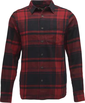 Black Diamond Men's Project Flannel Shirt Red Rock-Black Plaid | Buy Black Diamond Men's Project Flannel Shirt Red Roc