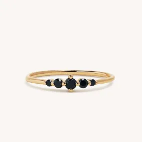 Black Diamond Oceana Ring