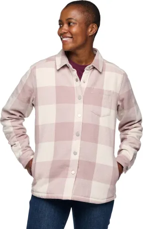 Black Diamond Women's Project Lined Flannel Shirt Pale Mauve-Off White Plaid | Buy Black Diamond Women's Project Lined