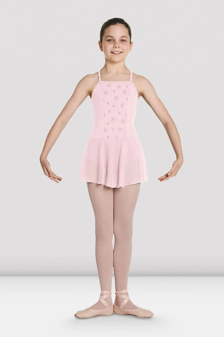 Bloch Child Cami Dress with Open Back and Skirt - CL5767