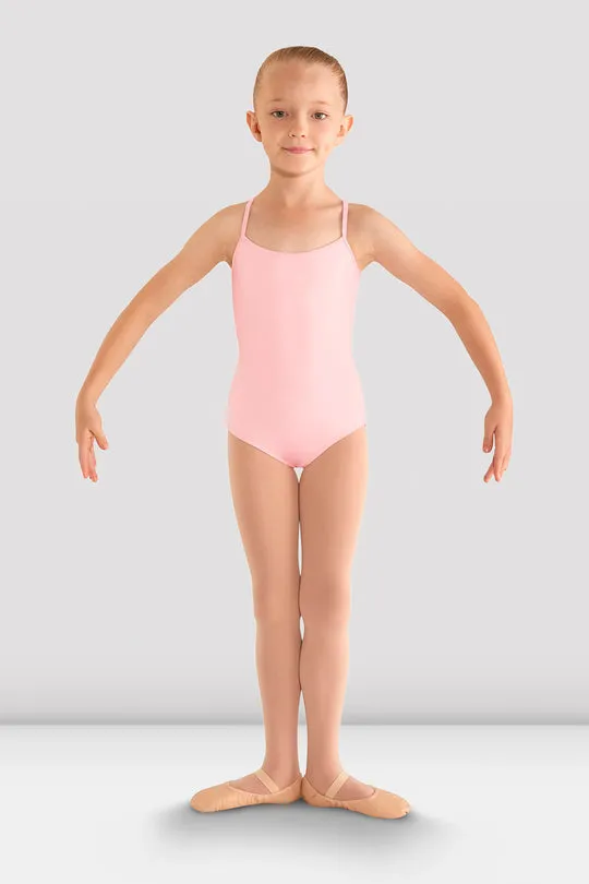 Bloch Girls Begonia Flower Leotard with Mesh Back - CL8097