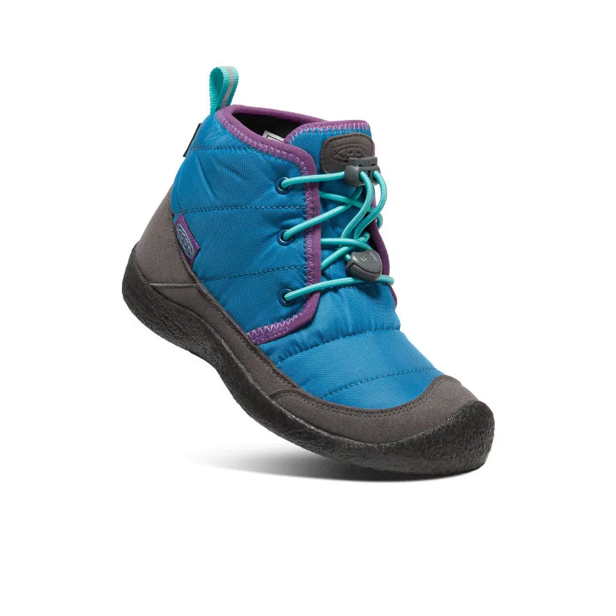 Blue Waterproof Chukka Boots for Big Kids | Mykonos Blue/Atlantis