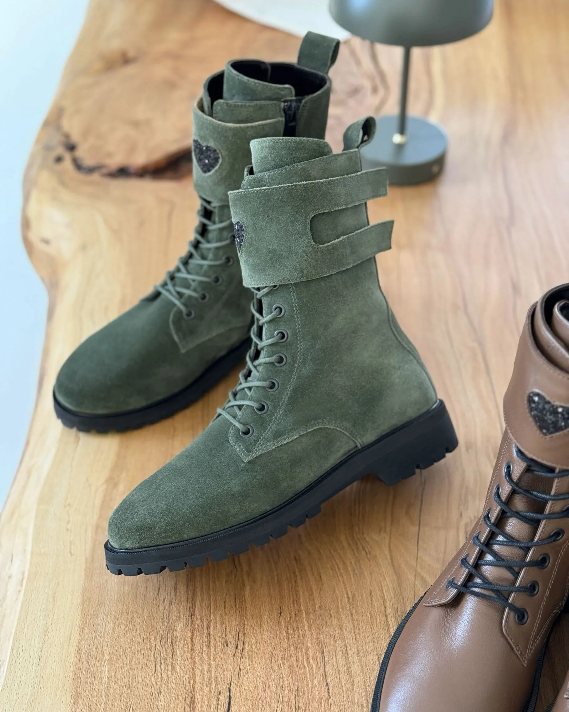 Boots B2 Olive Green