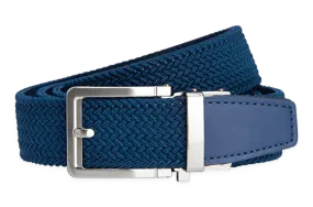 Braided Navy, 1 3/8 Strap, Golf Belt