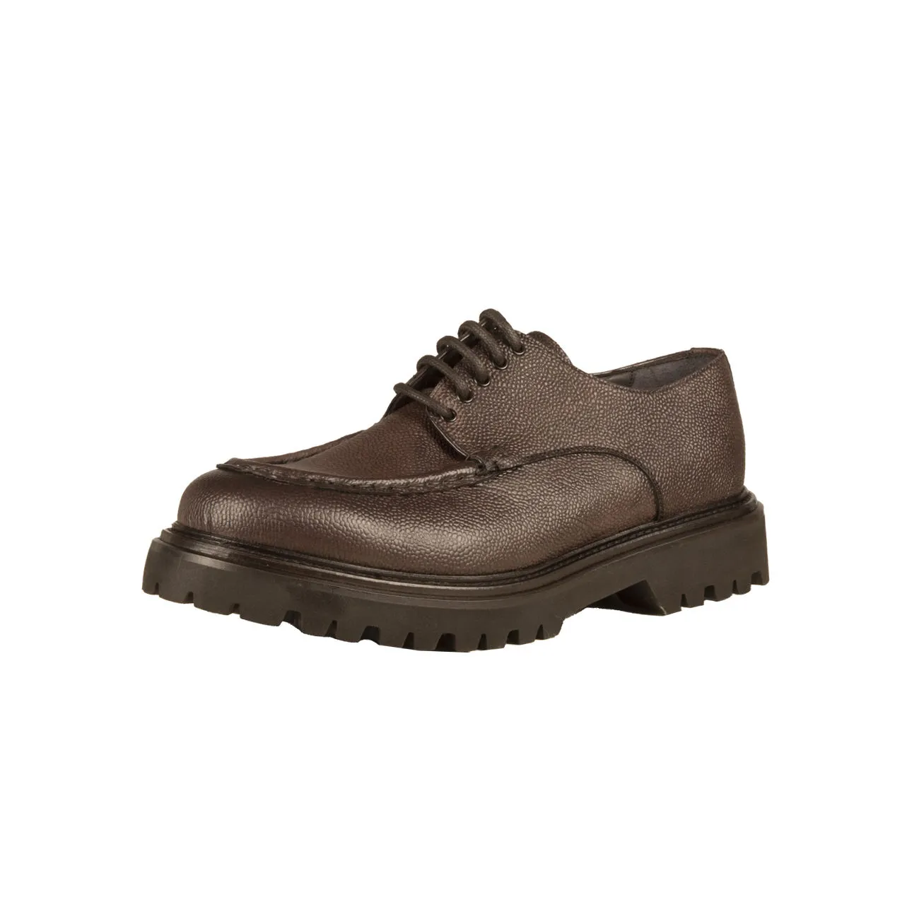 Brown Men's Derby Shoes