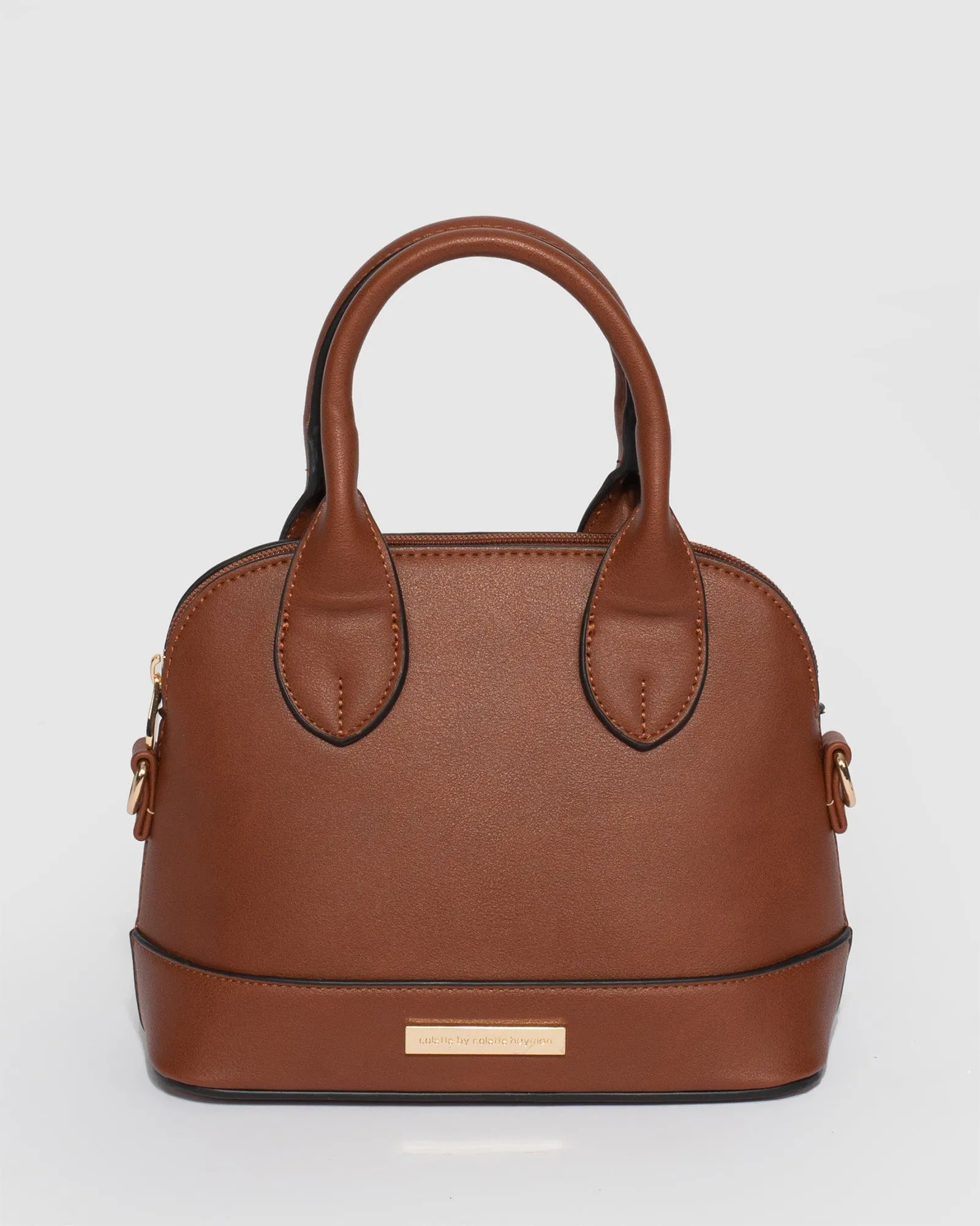 Brown Toya Small Tote Bag