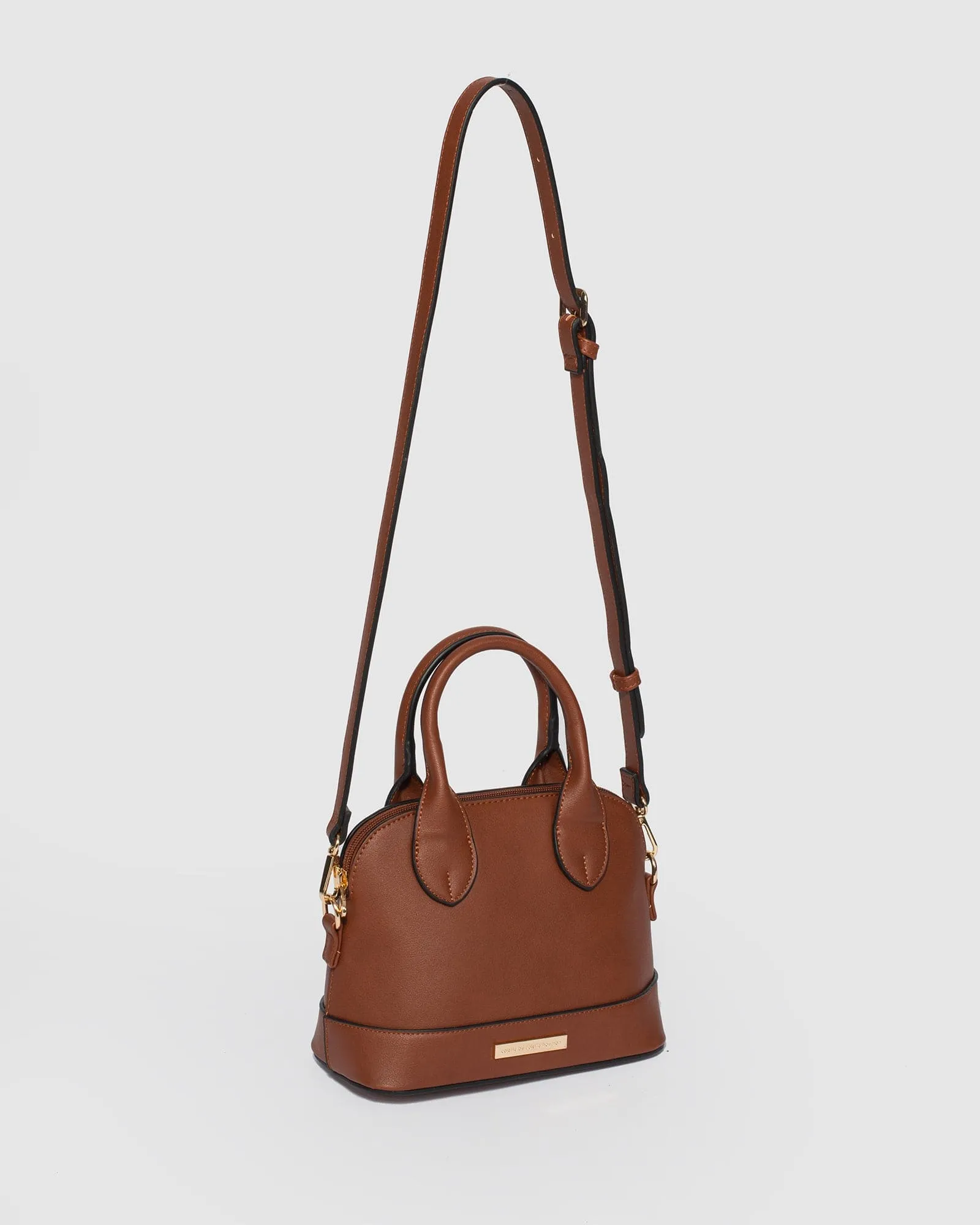 Brown Toya Small Tote Bag