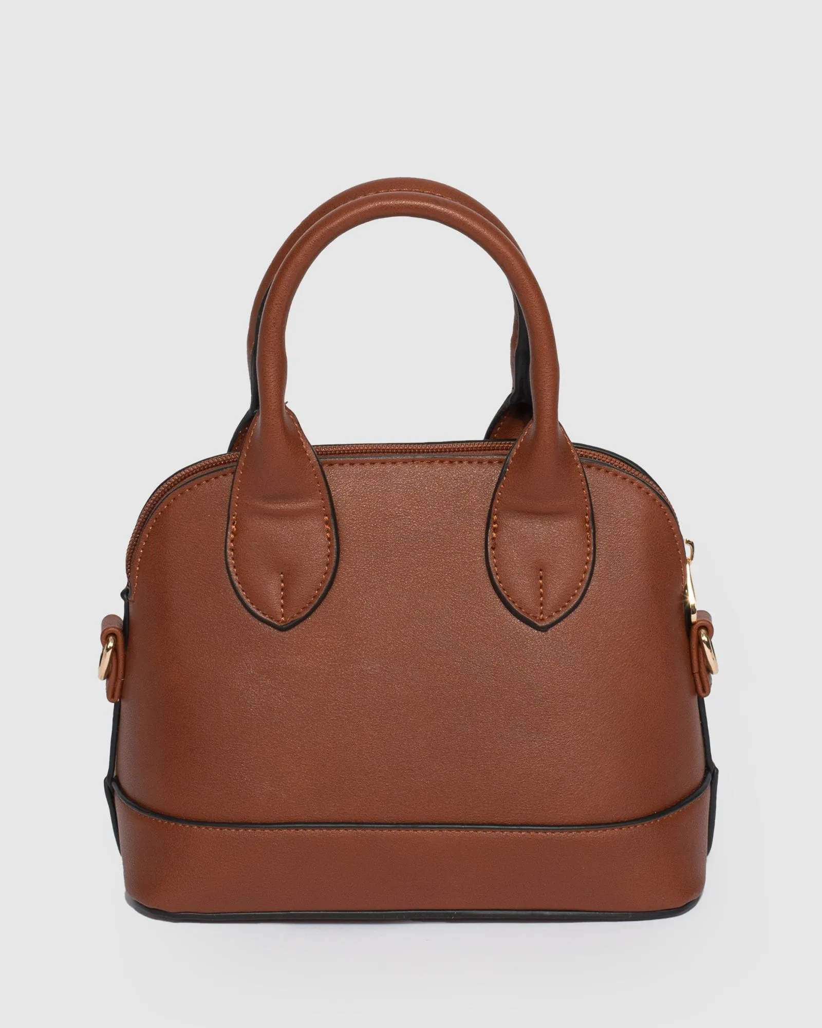 Brown Toya Small Tote Bag