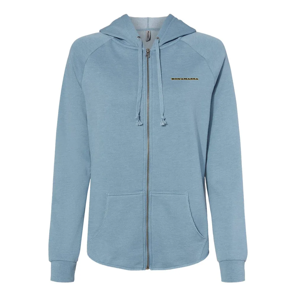 Camp & Jam Wave Wash Zip-Up Hoodie (Women)