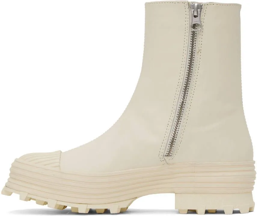 CAMPERLAB Off-White Traktori Boots