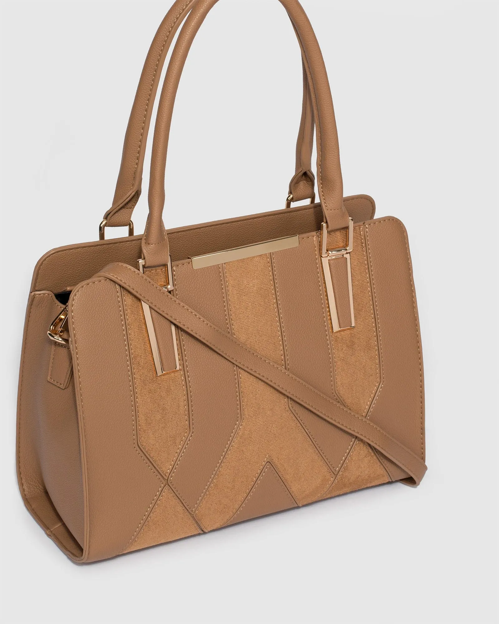 Caramel Norna Tote Bag