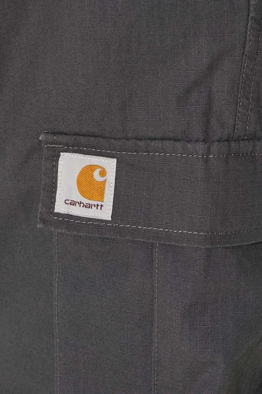 Carhartt WIP cotton trousers Aviation Pant gray color I032468.8702