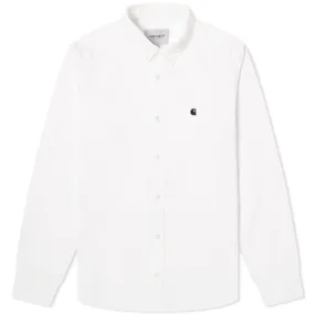 Carhartt WIP Madison ShirtWhite & Black