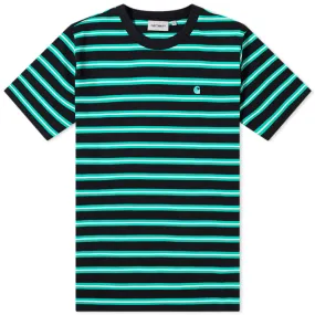 Carhartt WIP Oakland Stripe TeeBlack & Yoda