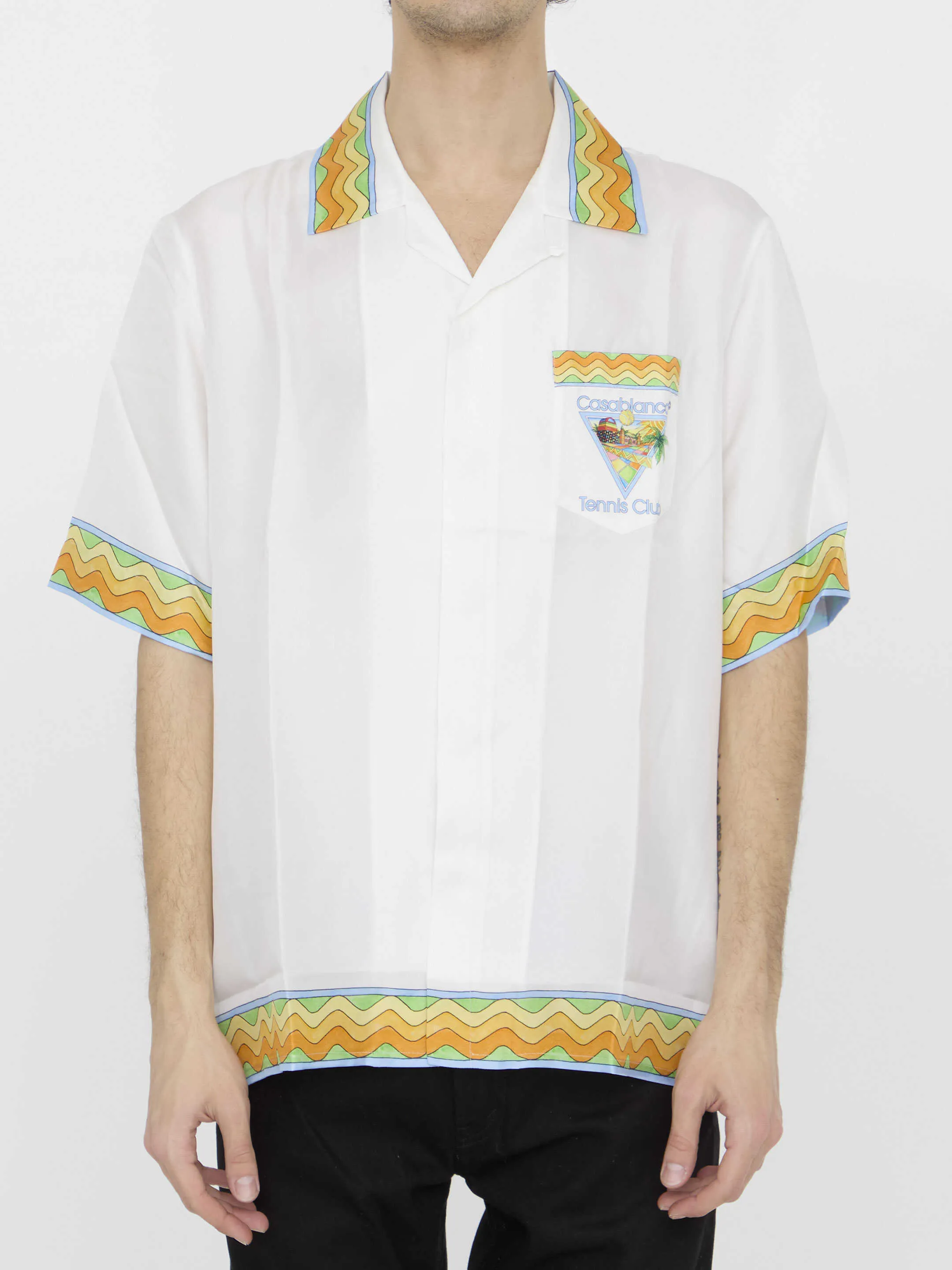 Casablanca  |Casablanca Afro Cubism Tennis Club Shirt