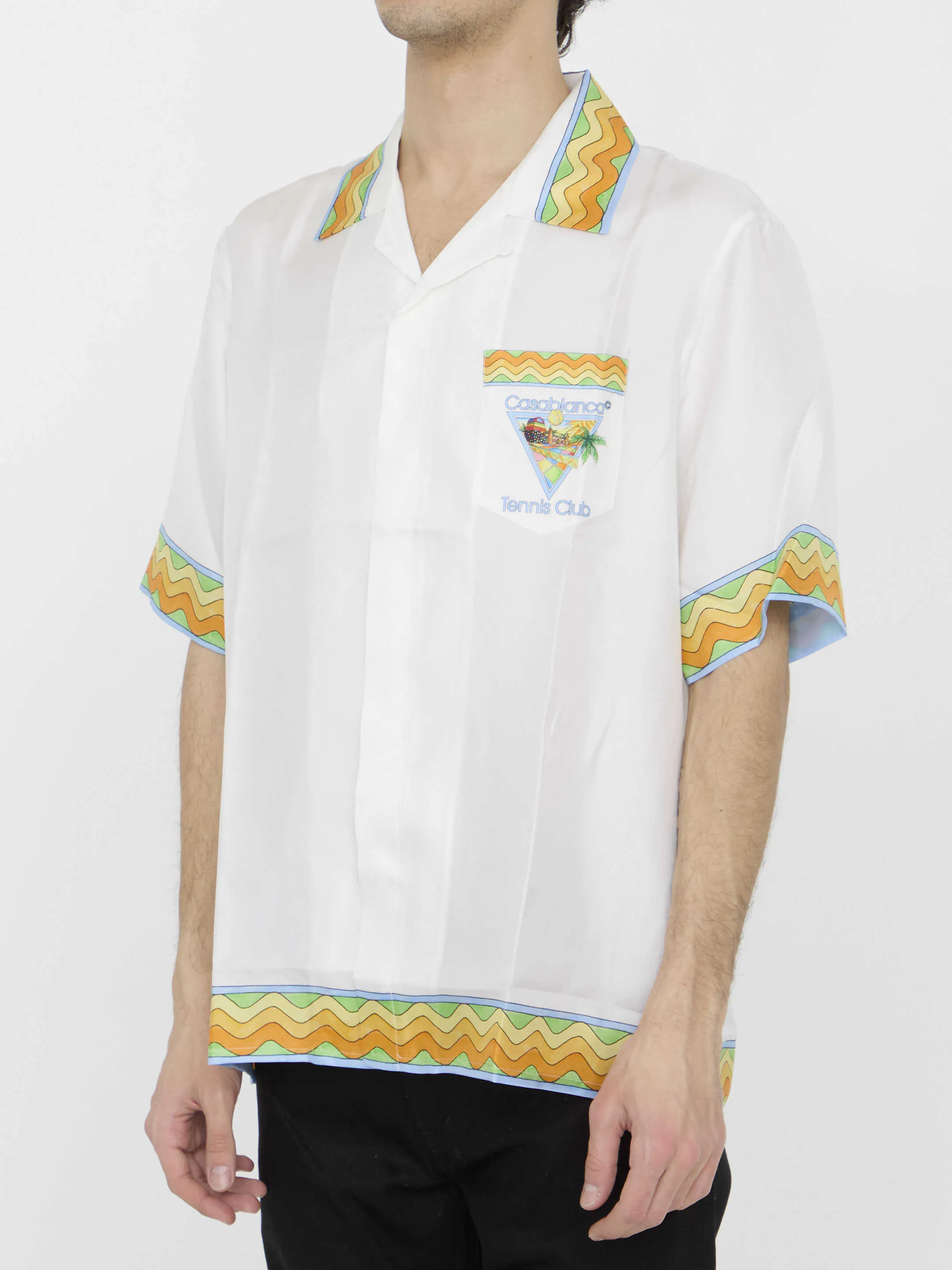 Casablanca  |Casablanca Afro Cubism Tennis Club Shirt