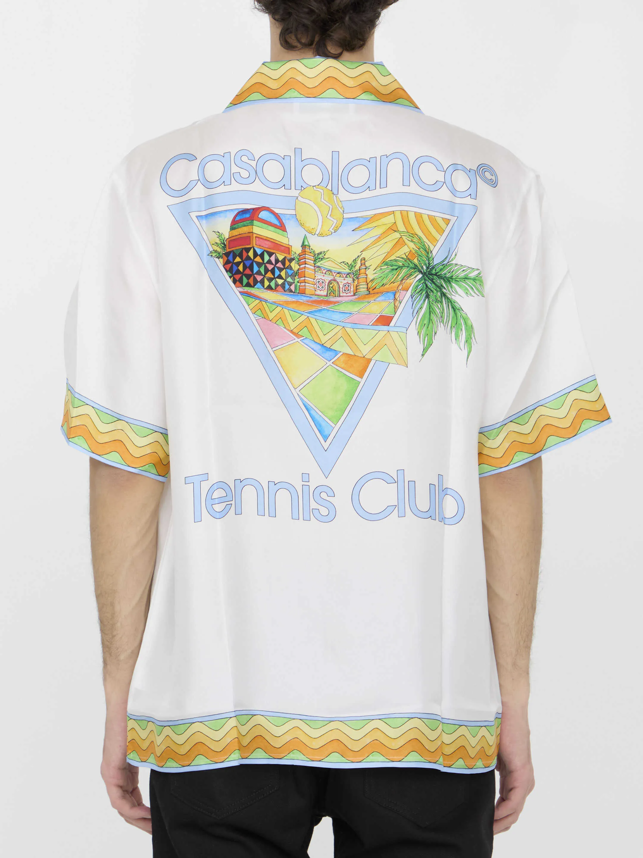 Casablanca  |Casablanca Afro Cubism Tennis Club Shirt