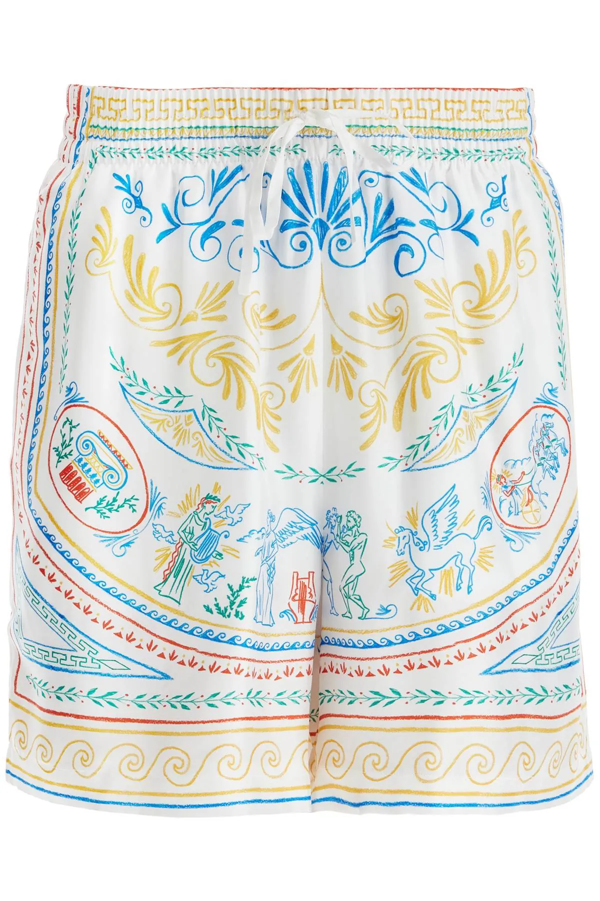 Casablanca Silk 'Crayon V   White