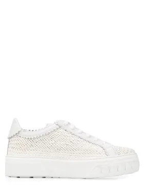 Casadei Hanoi-Bianco Off-Road Sneaker