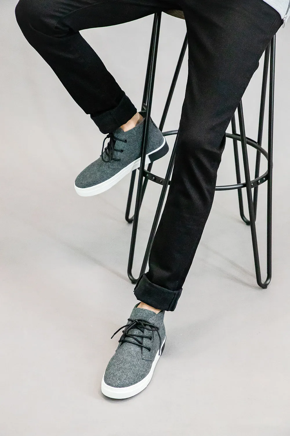 Charcoal Chukka - Men's Stylish Footwear | Shop Now