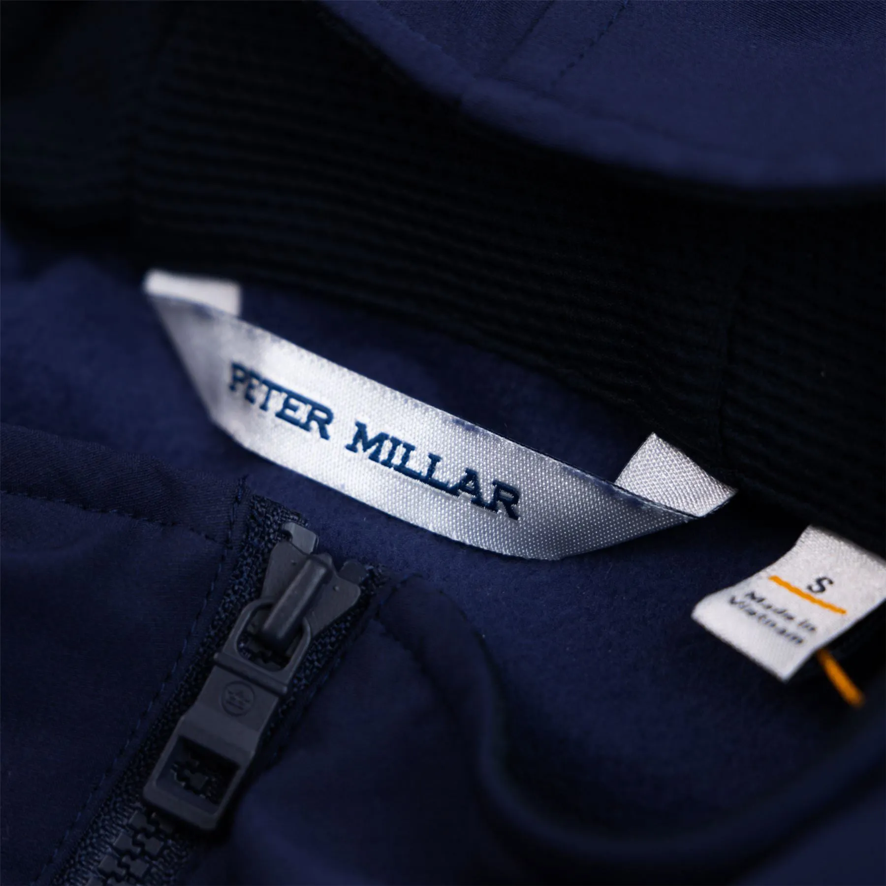 Classic Fit Navy Full Zip Gilet - Spring/Summer 2024