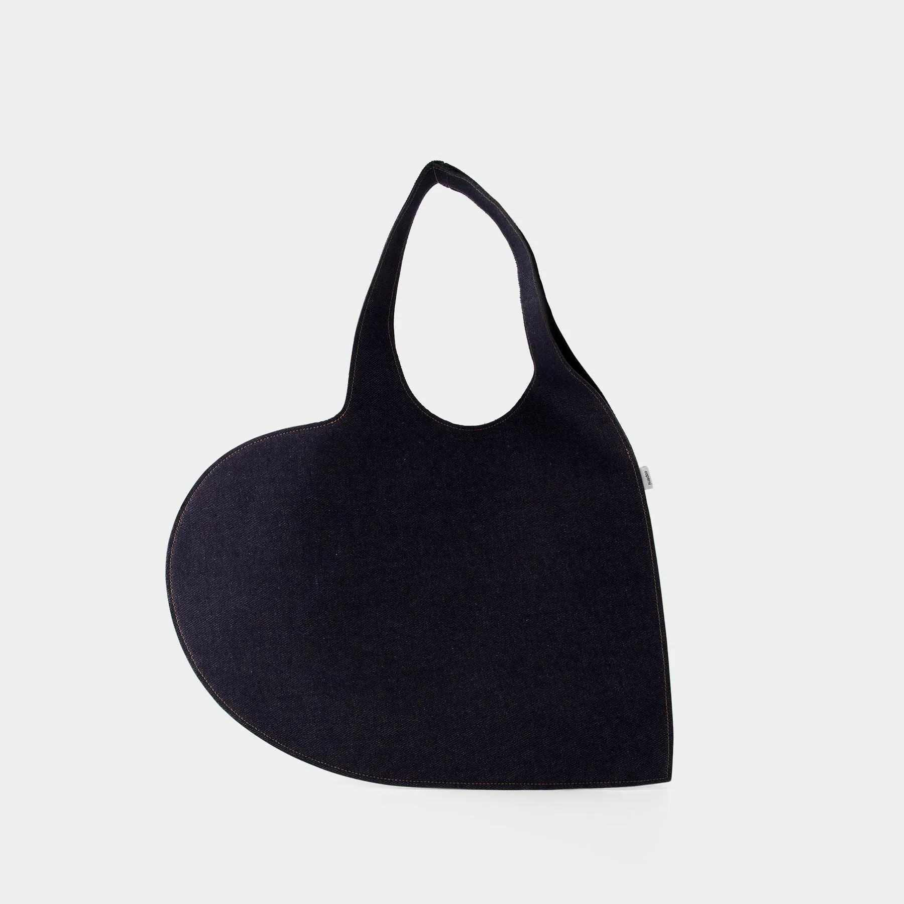 Coperni  Heart Tote Bag - Coperni - Cotton - Blue