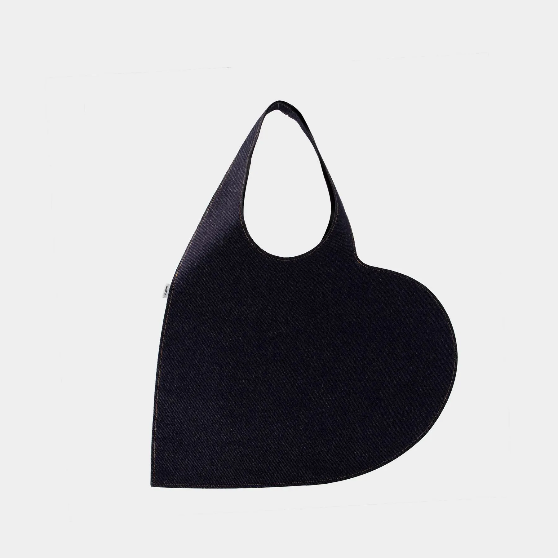 Coperni  Heart Tote Bag - Coperni - Cotton - Blue