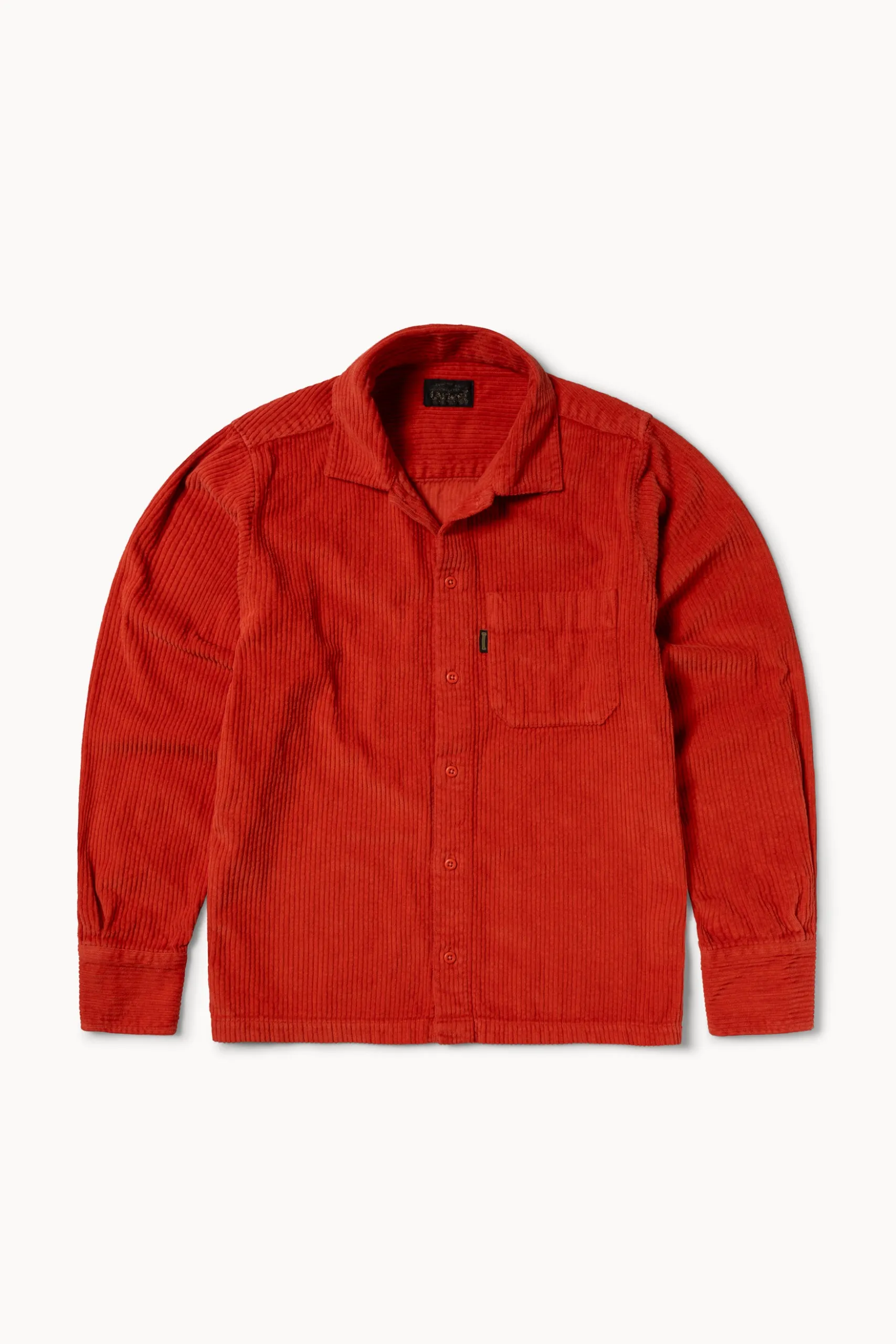 Corduroy Long Sleeve Uniform Shirt