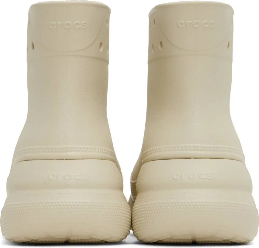 Crocs Off-White Crush Boots