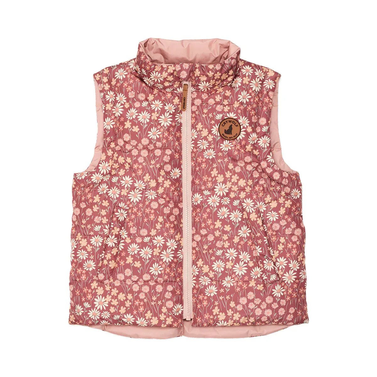 Crywolf Vest - Rosewood Floral