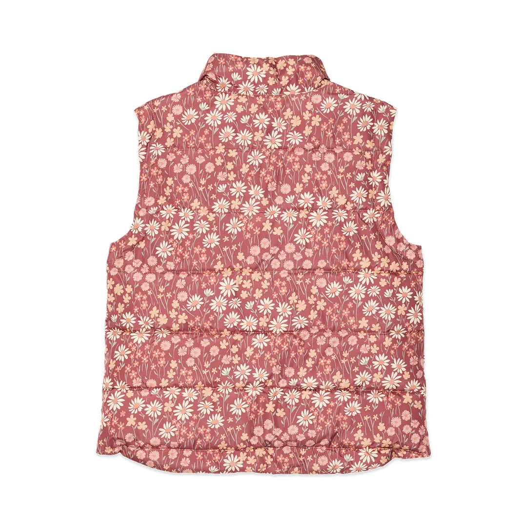 Crywolf Vest - Rosewood Floral