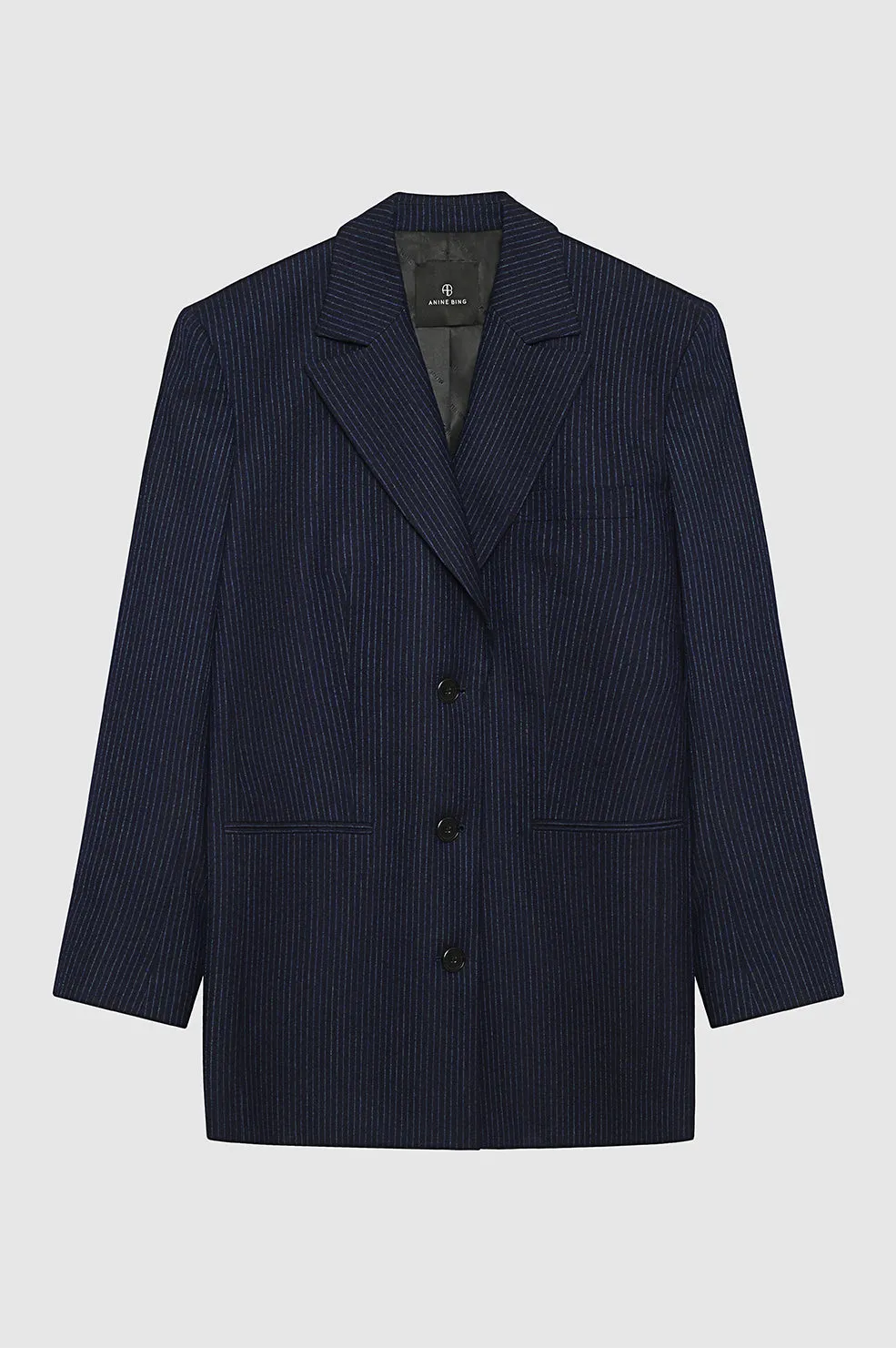 Declan Blazer - Navy Pinstripe