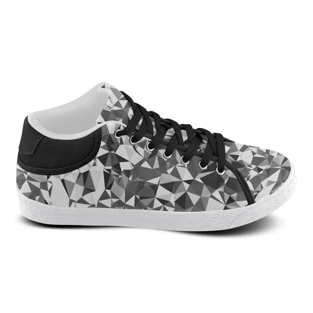 Diamond Pattern Men's Chukka Shoes