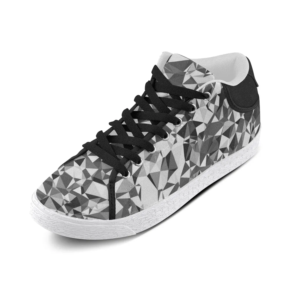 Diamond Pattern Men's Chukka Shoes