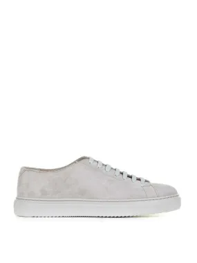 Doucal's Doucals Sneaker Grigia In Suede