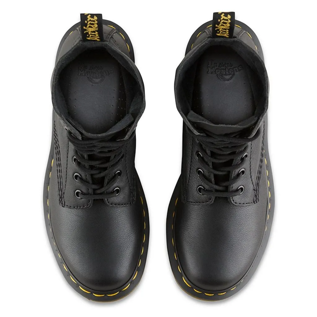 Dr. Martens Pascal 8 Eyelet Virginia Black Womens Boots - UK 8