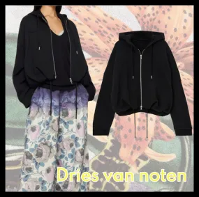 Dries Van Noten oversized denim blazer