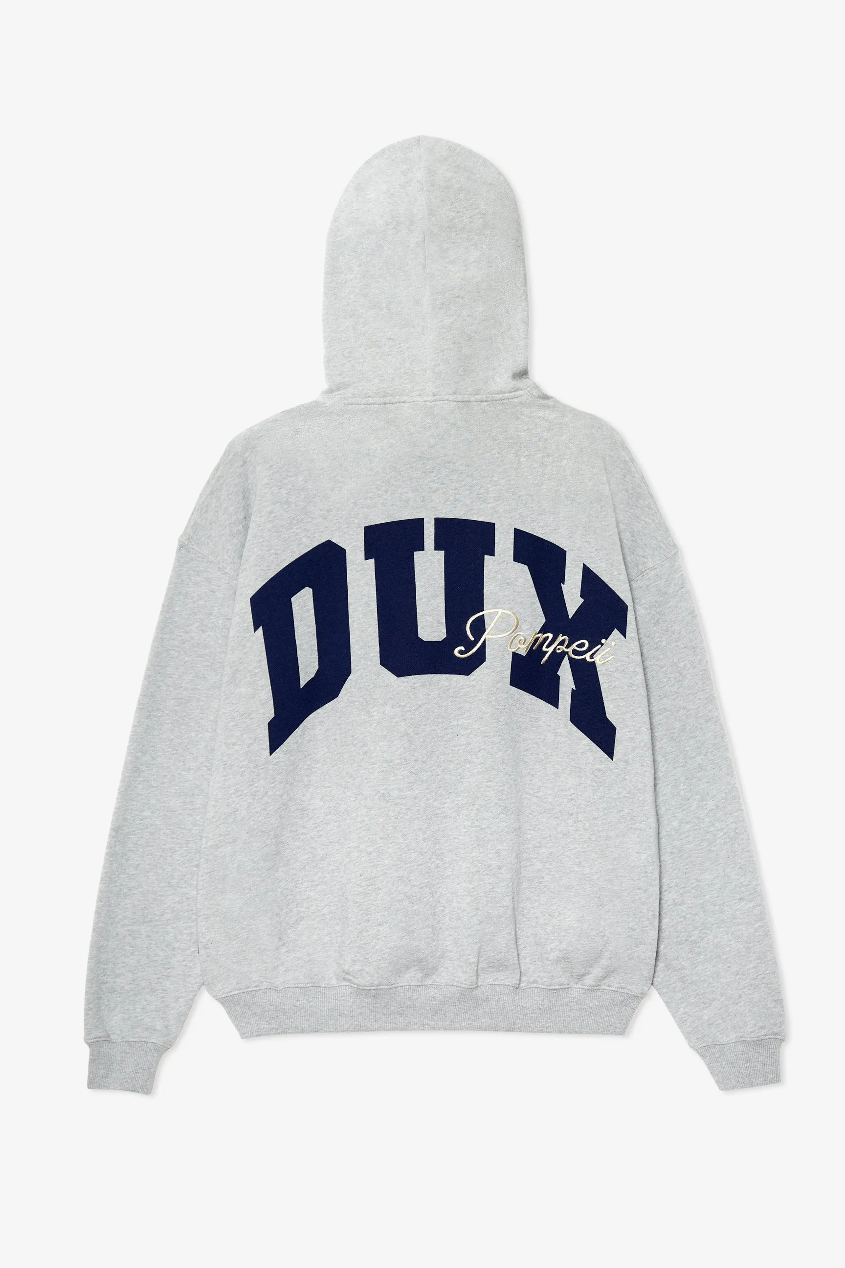 DUX GREY MLANGE HOODIE