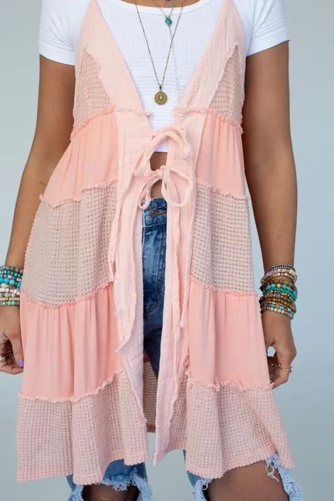 Field Day Peach Vest