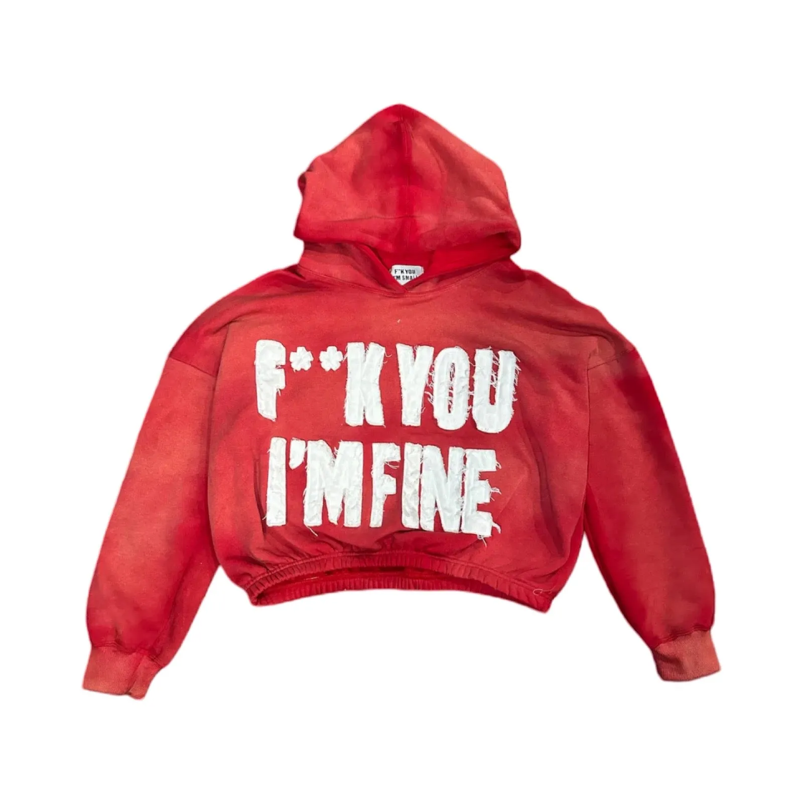 Fine Britches F**k U Hoodie Candy Cane