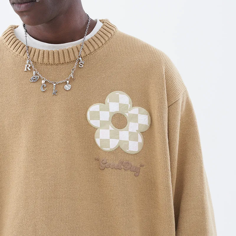 Flowers Foam Sweater