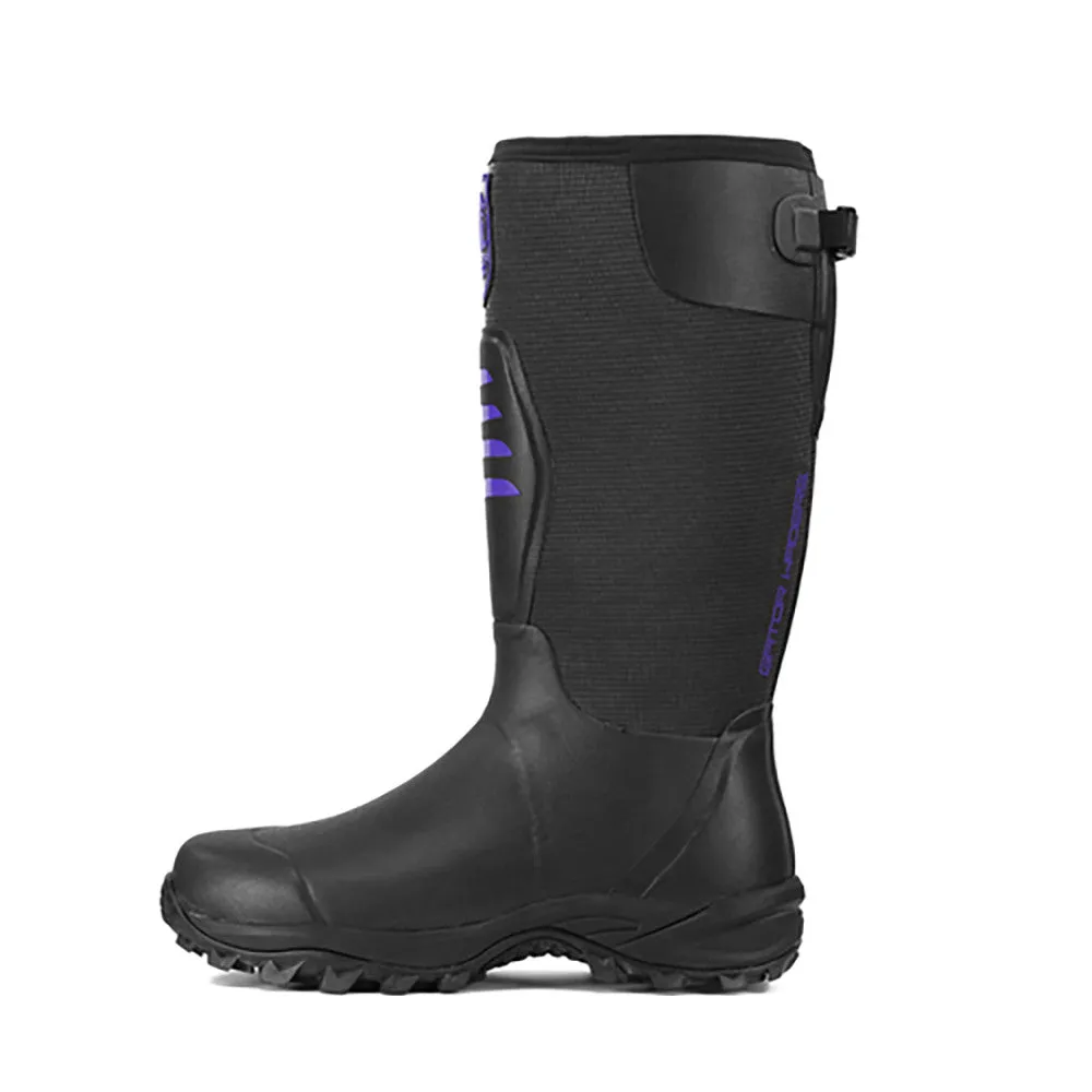 Gator Waders Womens Purple Everglade 2.0 Uninsulated Rubber Boots