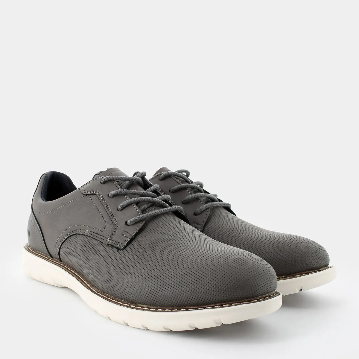 Gray lace-up shoes AW-E24U-01GRIGIO