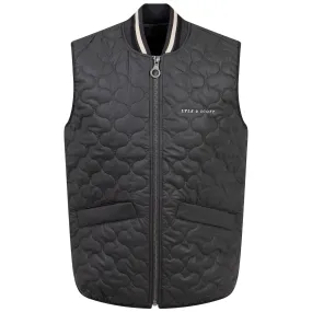 Gunmetal Quilted Gilet SS24