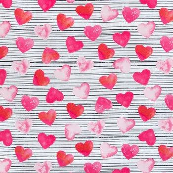 Hearts Skirted Bloomers with Stripes