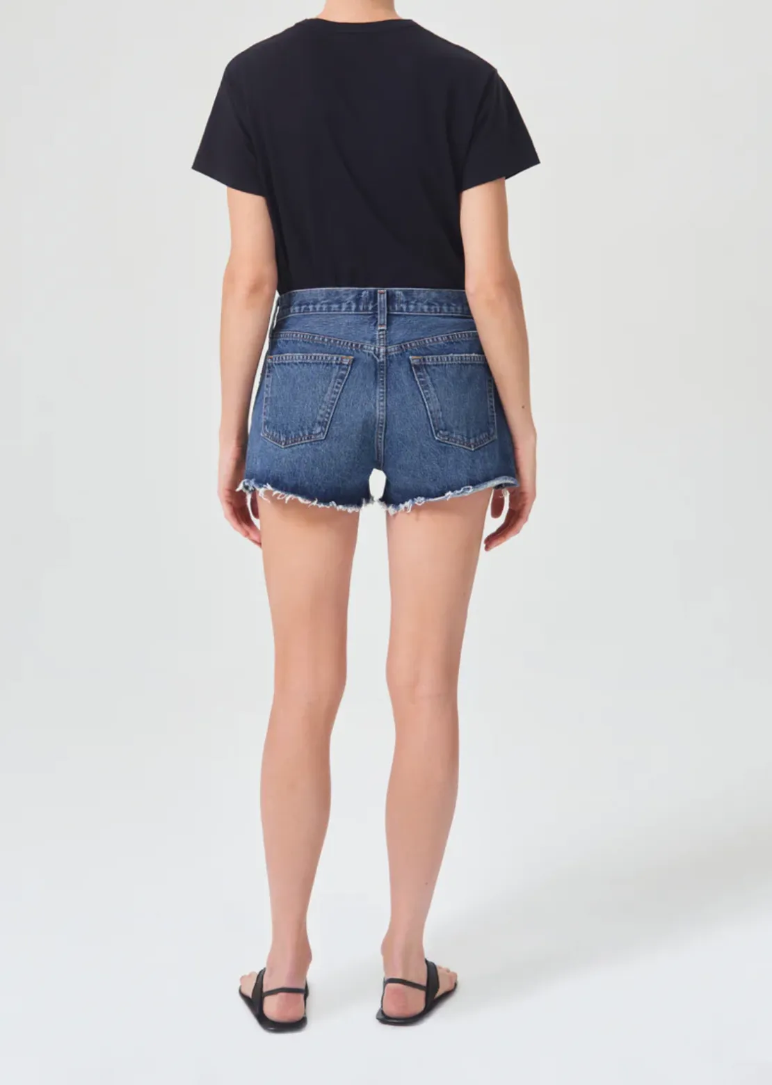 High Rise Cutoff Shorts by AGOLDE PARKER