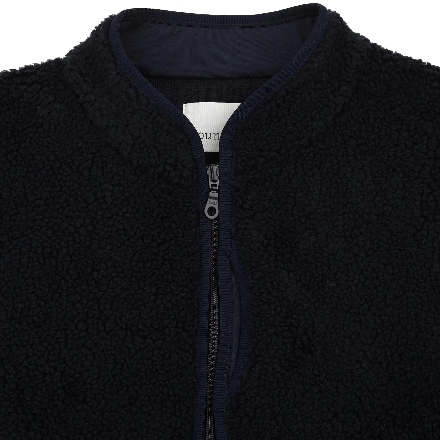 Himalayas Fleece Gilet in Deep Navy - Spring/Summer 2024