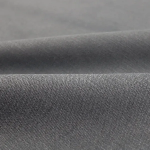 Home Furnishing Fabric Brushed Panama Weave - Gunmetal Grey - Home Décor Fabric Gunmetal Grey - Textured Panama Weave - Upholste