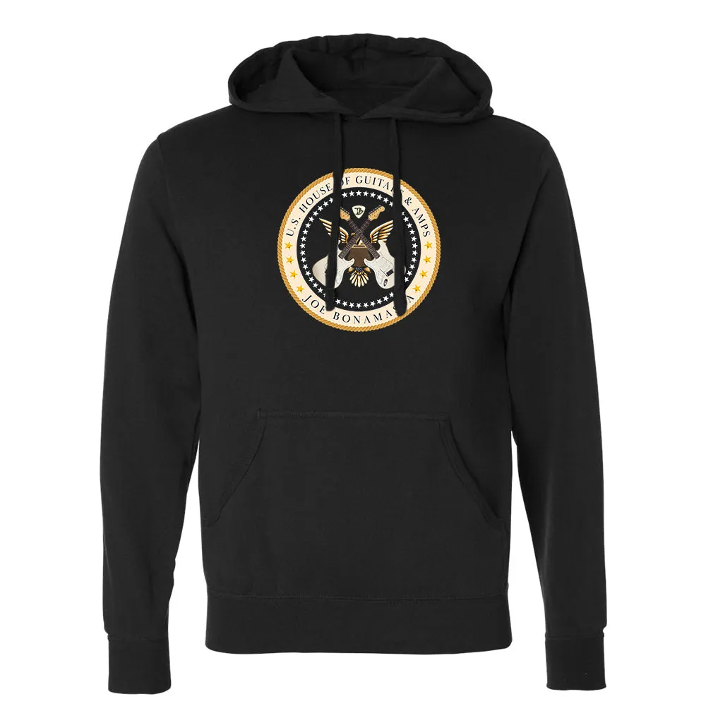 House of Guitars & Amps Crest Pullover Hoodie (Unisex)