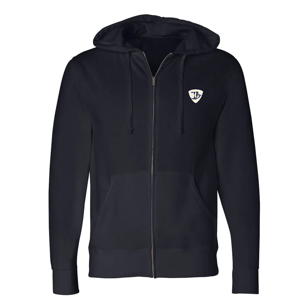 House of Guitars & Amps Crest Zip-Up Hoodie (Unisex)